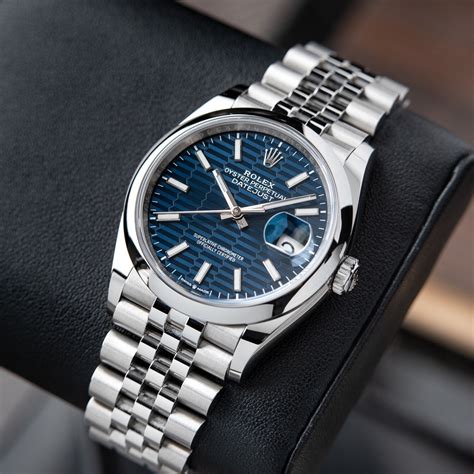 rolex datejust 38mm blue dial|rolex datejust 36 diamond bezel.